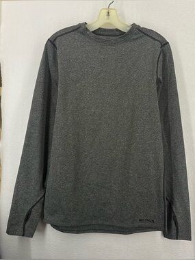 Hot Chillys‎ Thermal Long Sleeve Shirt Mens Medium Grey